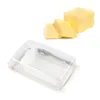 Plates Plastic Fast Cutting Cheese Keeper Sealing Preservation Serving