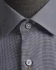 Chemises décontractées pour hommes 2024 Chemise Coton Hommes Business Respirant de haute qualité à manches longues Mélange de laine Black Mark Series S-XXL Old Money Styles