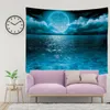 Tapissries Moonlight Night View Tapestry Bohemian Wall Decorations Living Room Decoration Korean Style Art