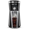 Ferramentas Máquina de café gelado Gourmia com 25 fl oz.Copo Reutilizável, Preto