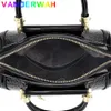 Luksusowe patentowe skórzane torebki dla kobiet projektanckich wzór damskich ramion crossbody Bag Ladies Messenger torebki 240305