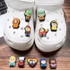 46 colori charms South Park Ciondoli anime ricordi d'infanzia all'ingrosso regalo divertente ciondoli cartoni animati accessori per scarpe decorazione in pvc fibbia in gomma morbida ciondoli zoccoli