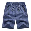 Verano para hombre pantalones cortos ocasionales playa traje de baño Bermudas hombres pantalones cortos Homme Classic Brand Ropa pantalones cortos de playa z7cB #