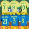 2024 Brazilië Voetbalshirts 24 25 NEYMAR JR Brasil CASEMIRO G.JESUS P.COUTINHO L.PAQUETA T.SILVA PELE MARCELO VINI JR Heren Kindertenue Voetbalshirt Uniform