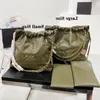 Designer Tote Bag CC Drawstring Bag Travel Shoulder Genuine Leather Gold Or Silver Chain Office Womens Fashion Small Handbags Cheap Bra Pcdh