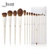 Jessup Make-up Kwasten 14-delige Make-up Kwastenset Synthetische Foundation Brush Poeder Contour Oogschaduw Liner Blending Highlight T329 240320