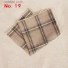 Handkerchiefs Mens retro plain weave pure cotton handle pocket square Hanks luxury chest towel ball party gift Y240326