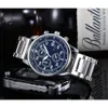 Chronographe complet Chronograph Blue Angel Fashion Small Watch