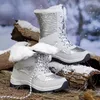 Botas inverno mulheres bota de neve forro de pele quente plataforma espessa pelúcia impermeável antiderrapante sapatos de moda