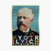 서예 Piotr Ilyich Tchaikovsky 포스터 장식 장식 아트 벽화 장식 그림 그림 벽 방으로 홈 프린트 현대 재미있는 빈티지 없음 프레임