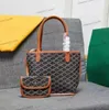 2024 Hondentas AAA klein tasje met één schouder handtas Schoudertas met grote capaciteit Boodschappentas Mummie draagtas Dubbelzijdig lederen mini Shopping Hangbag Pochette Hobo tas