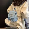 Designer di sacchetti di moda per spalle che vendono borse unisex marchi popolari 50% sconto nuovo zaino in denim per viaggi ad alta capacità