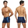 Escatch 2024 Arrival Men Swimwear Plus Size Fashion Imprimé Swimsuit masculin High Quality Elastic Swimks With Pad 240325