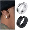 Ohrklemme Ohrklemme norwegische Herren-Ohrclips mit Wikinger-Rune, geeignet für Geschenkschmuck für Männer und Jungen, 13-mm-Umarmungsring aus Edelstahl, ungetragen Y240326