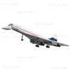 Blöcke 10318 Concorde Airbus Bausteine technische 105 cm Flugzeugmodell Backsteinpädagogik für Kinder Geburtstag Weihnachtsgeschenke T240325