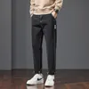 spring and Autumn New Four Color Jeans Men's Loose Straight Quality Trendy Brand Wear Resistant Casual Fi Haren Pants t8aP#
