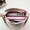 Heuptassen Eenvoudige dameshandtassen Messenger Bag Retro Casual Klein Fris Vierkant voor meisjes Roze Bolsas Eén schouder