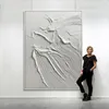 Palette Knife Oil Painting Handmade Textured Acrylic Design Art Canvas Wall Decor Art Unframed Canvas Wall Picture Selling 240318