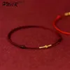 Anklets kreativa mode handgjorda armband rött rep lyckliga armband kvinnoälskare bästa vän lyckliga armband ankletc24326