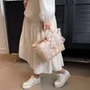 Designer luksusowe torby modowe portfelki koreańskie tkaninowe koszyk damski 2023 Nowy modny i zachodni styl damski w stylu damski torba damska