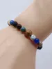 Fashion Eight Planets Beaded Bracelet Men's Natural Stone Cosmic Yoga Chakra Bracelet