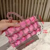 JIOMAY Luxury Rhinestone Purses For Women Brand Fashion Designer Handbags Marbling Evening Clutch Versatile Party Rhinestone Bag 240322