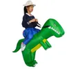 Dinosaur Inflatable Costumes Funny Walking Dressed T-Rex Party Cosplay Carnival Halloween Costume For Adults Kids