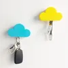 Hooks Magnetic Home Storage Holder Creative Cloud Shape Magnets Keys Securely Wall-Mounted Key Tools