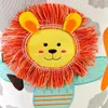 Baby Laundry Panier de lion mignon lion pliable rangement de rangement Picnic Dirty Clothes Box Organisateur Cartoon Animal 240319