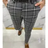 men Casual Pants Formal Social Pencil Pants For Men's Busin Office Workers Wedding Straight Suit Pants Hot Sale Streetwear X U5kU#