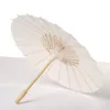 Fans & Parasols White Bamboo Paper Umbrella Parasol Dancing Wedding Bridal Party Decor Bridal Wedding Parasols Paper Umbrellas