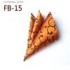 Lenços 25 * 25cm masculino Paisley flor Hanki bolso alça quadrada conjunto de acessórios para casamento colar de seda cachecol Y240326