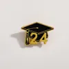 Brooches Graduation Ceremony Enamel Hat 24 Brooch Teachers'Day Gift Commemorating Of Teachers Students