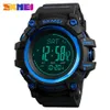 SKMEI 1538 Brand Mens Sports Watches Hours Pedometer Calories Digital Watch Altimeter Barometer Compass Thermometer Weather Men Wa239l