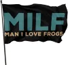 Accessoires BLM Bang Lokale MILFs Vlag Voeten Grappige Geschenken Party Decor Outdoor Banner Vlaggen Geschenken Messing Knoopsgat voor Kamer Muur Tuin College