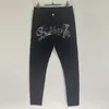 Nieuwe Luxe Heren Zwarte Stretch Slim Fit Gat Jeans Hot Boren Designer Punk Broek Straat Denim Rijnste Potlood Broek Y2k n9S2 #