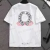 Męskie tshirty designerskie tshirt ch springsummer moda damska list nadruk pół rękawów luźna okrągła okrągła szyja Krótkie rękodzie