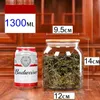 Gıda Kavanozları 1.3L/3L/4L Kapalı Cam Şişe Cam Kavanoz ve Kapak Mutfak Gıda Konteyneri Şeffaf Aromalı Sake Çay Soda Canl24326