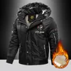 Outdoor Casual Down Parka Jas Plus Veet Dikke 2024 Warm Houden Winter Heren Zwart Rood Gewatteerde Oversized Jas Gratis schip Y29F #