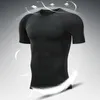 compri Tshirt Men Sportwear Fitn Sport Running Tight Gym TShirts Athletic Quick Dry Summer Tops Tee r3Hv#