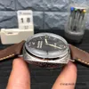 남성의 고급 시계 기계식 시계 Panerei 스위스 자동 운동 Sapphire Mirror 47mm 수입 소 가죽 watchband 브랜드 스포츠 손목 Watche Jwyy