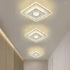 Plafoniere Luce del corridoio Corridoio moderno e minimalista Ingresso Portico Armadio Balcone Apparecchi di illuminazione a LED