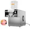 Máquina comercial coreana bingsu, refrigeração a ar, máquina de gelo para neve, barbeador, floco de neve, máquina de gelo contínua