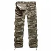 Vente chaude navire gratuit pantalon cargo pantalon camoue pantalon militaire pour homme 7 couleurs joggers de street