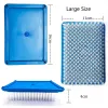 Tricoter dty laine en feutre brosse en plastique aiguille en feuilles de feuille de brosse en laine de grande taille de grande taille POKE LE TOUJ