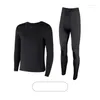 Men's Tracksuits 2024 Winter Thermal Heated Underwear For Men Long Invisible Silky Soft Underpant Set Warm Suit Male Thermo Clothing Top