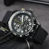 2024 Top Luxury Men's Watch Watch Quartz Endurance Pro Avenger Chronograph 44mm يشاهد عدة ألوان مطاطية الرجال ساعات معصم الزجاج Z27