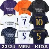 6xl xxs 24 Real Madrids Soccer Jerseys Bellingham Vini Jr fans Player Version Camaveringa Tchouameni Valverde Asensio Modric 23 24 Fotbollskjorta Män Kit 83