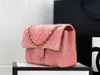 Classici gioielli di lusso di alta qualità CFCC designer Mao tessuto di lana fibbia in metallo lettera catena borsa a tracolla ginseng signora borsa a tracolla mesengers borsa da cena moda