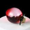 Miniature Prodotti in cristallo artificiale Artigianato in cristallo Decorazioni per il desktop Uva Carambola Decorazioni in cristallo Regalo di frutta Accessori da scrivania